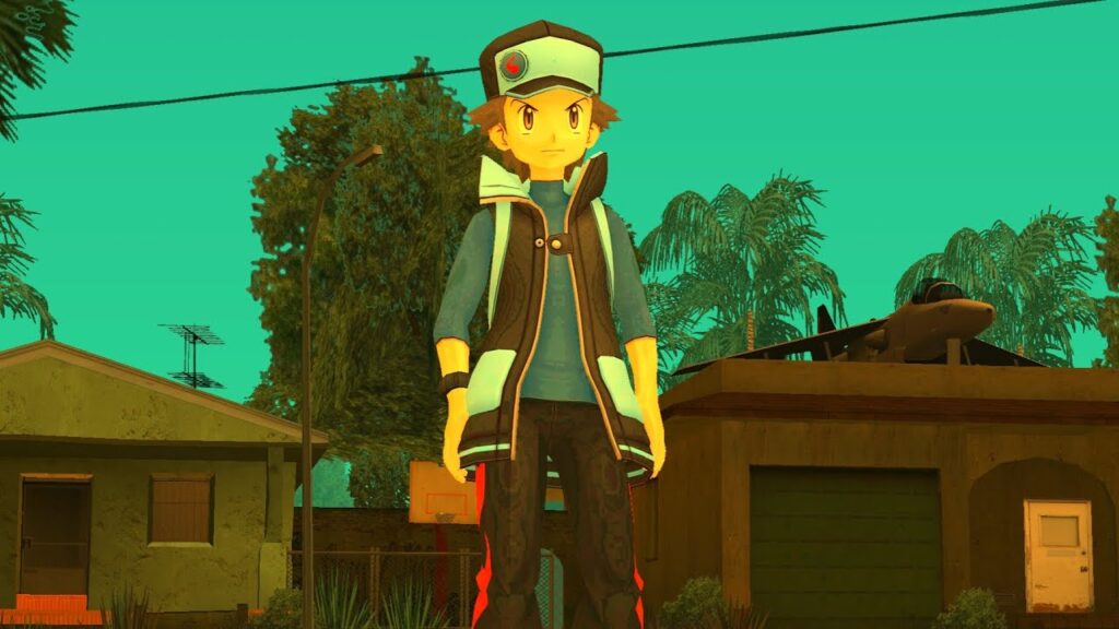GTA SA - EX Red from Pokemon Masters | Skins Mods PC/Android