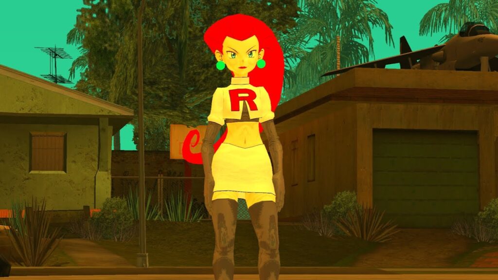 GTA SA - Jessie from Pokemon Masters | Skins Mods PC/Android