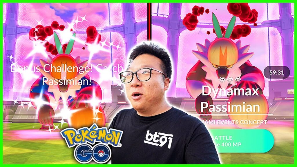Shiny Dynamax Passimian Caught After 9 Max Monday Battles! - Pokemon GO