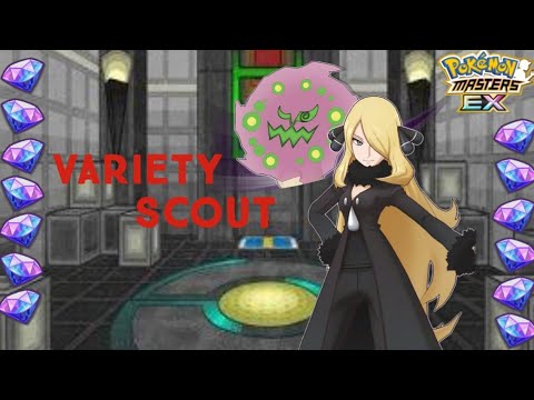 All Out for Cynthia and Spiritomb | Variety Scout | TCG Collab | Pokemon Masters EX