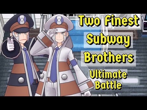 Two Finest Subway Brothers. Pokemon Masters EX #pokemon #pokemonmasters