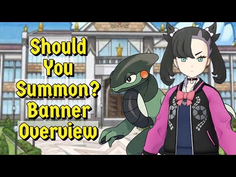 Academy Marnie & Cyclizar Banner Overview. Pokemon Masters EX #pokemon #pokemonmasters