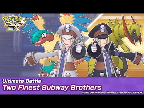 Pokemon Masters EX Ultimate Battle: Defeating Two Finest Subway Brothers Ingo & Emmet