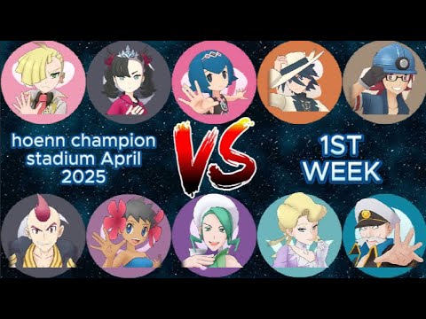 Pokemon Masters EX | Hoenn Champion Stadium April 2025 (1st week)