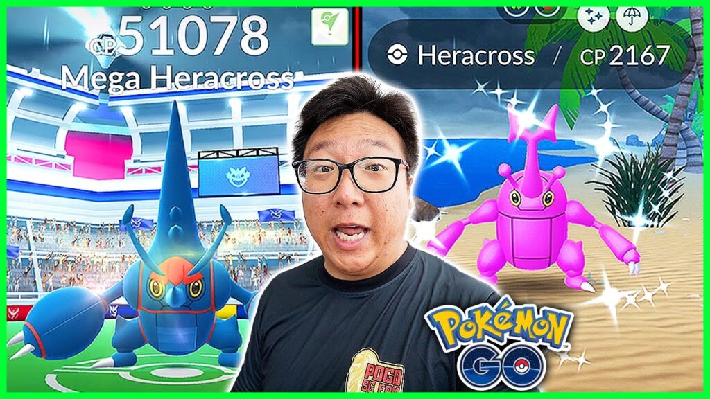 Sparring Partners Raid Day, BUT ONLY MEGA HERACROSS! - Pokemon GO