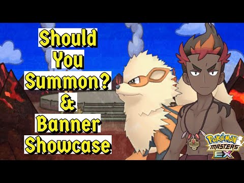 Variety Kiawe & Arcanine 3/5 Showcase. Pokemon Masters EX #pokemon #pokemonmasters