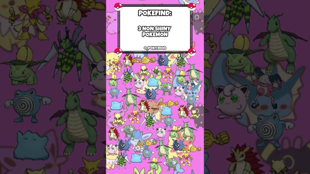 Only 2% Of Pokemon Masters Can Spot These Hidden Pokemon!