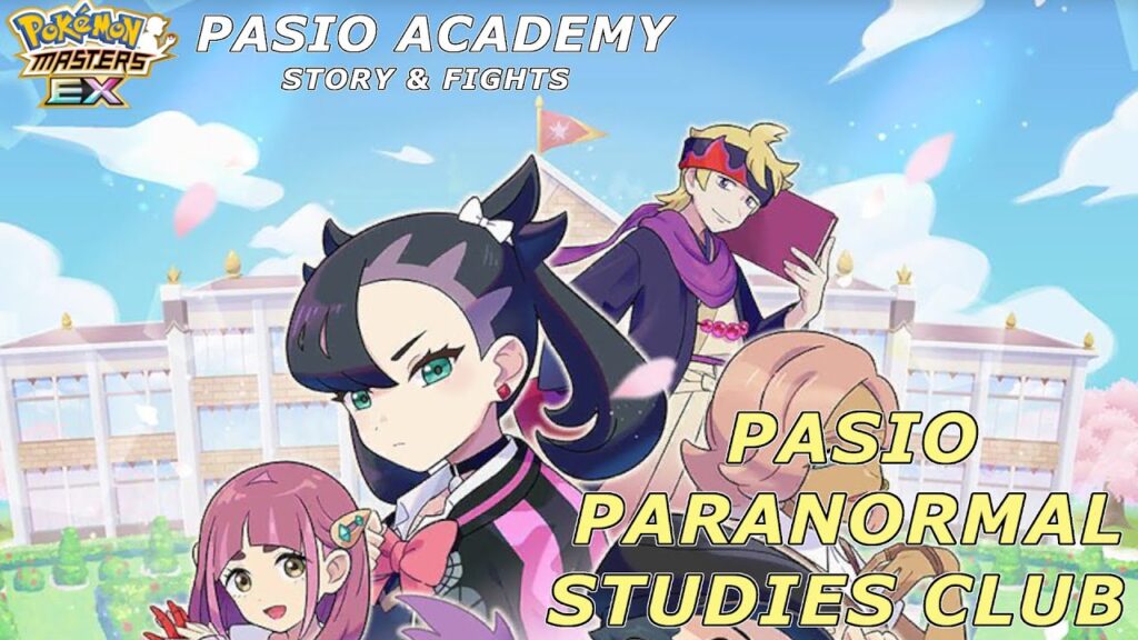 Pokemon Masters EX - Pasio Academy: Pasio Paranormal Studies Club Event FULL Story & Gameplay