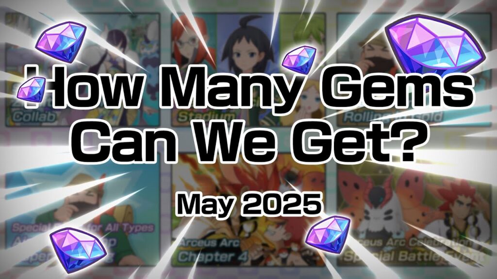 [Pokemon Masters EX] HOW MANY GEMS CAN WE GET? (May 2025)