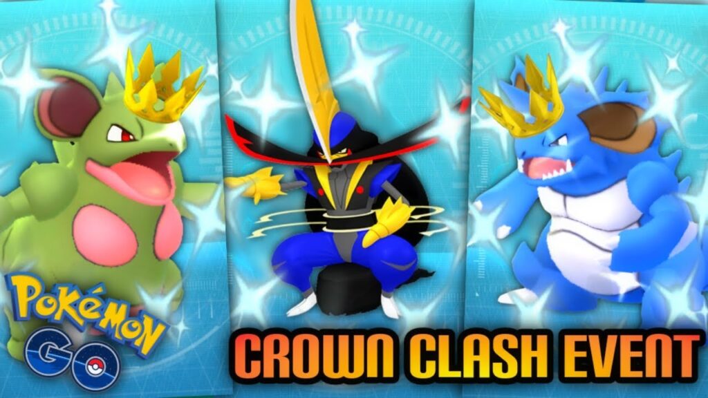 *NEW PAY TO WIN KINGAMBIT IS HERE* Crown Clash // shiny Crowned Nidoking & Nidoqueen in Pokemon GO