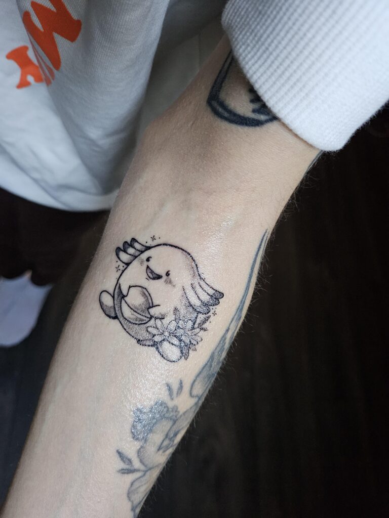 What do you guys think about my new Chansey tattoo?