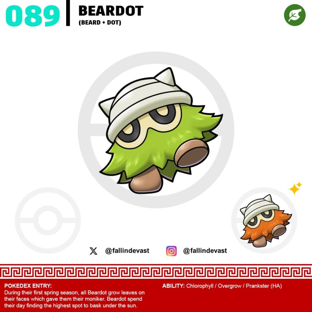 Shiftry Regional Fakemon Line