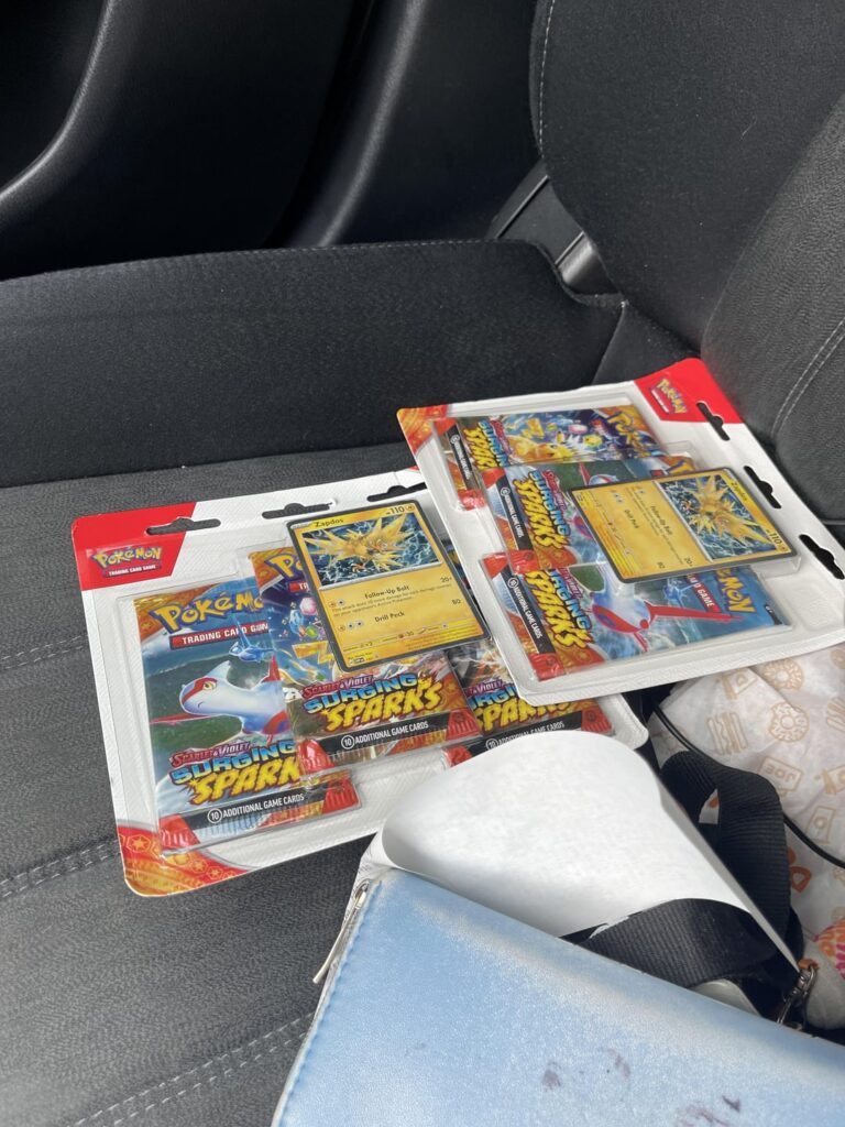 Got the only 2 surging sparks blisters at a gamestop had no other cards anywhere.