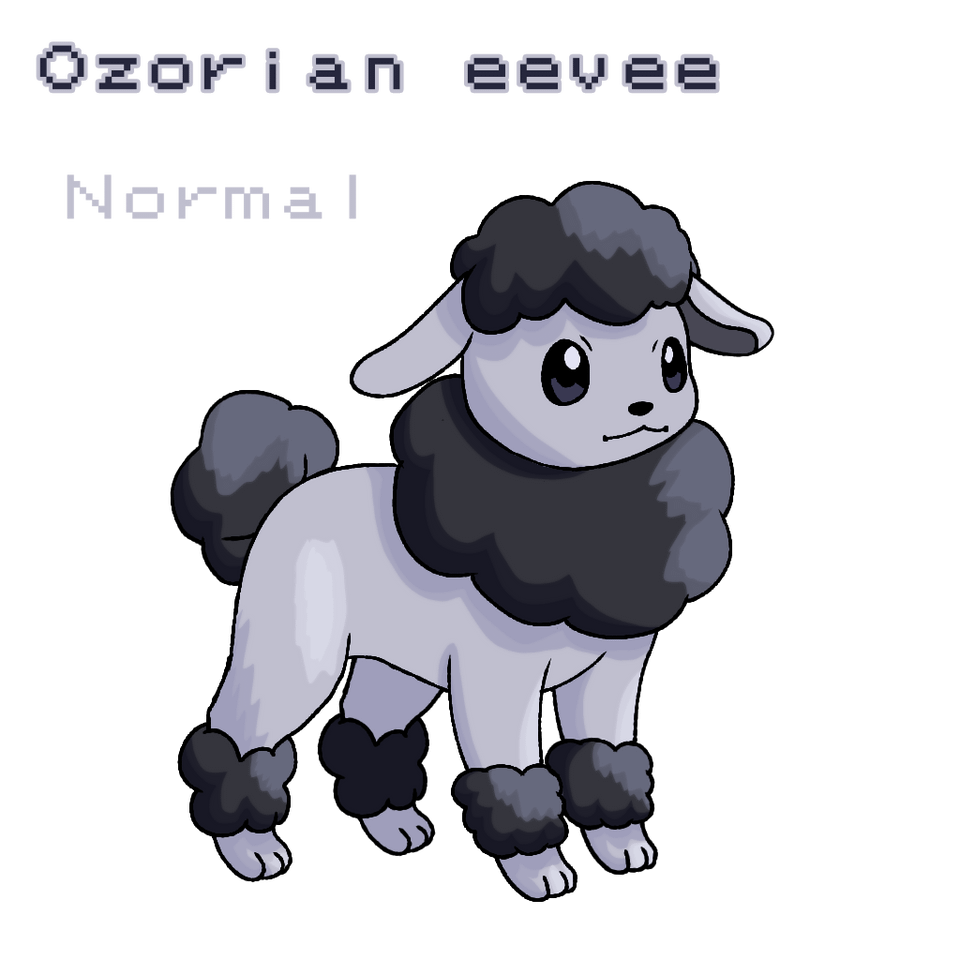 My regional Eevee for my Australia based region!