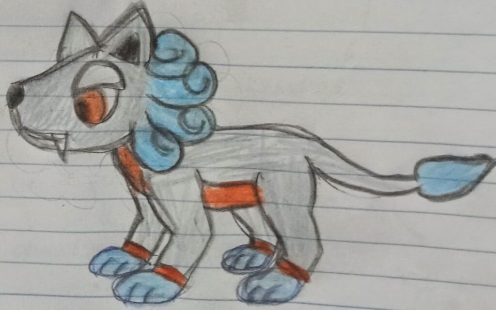 Pokémon Jaguar Type:Fire/Dark