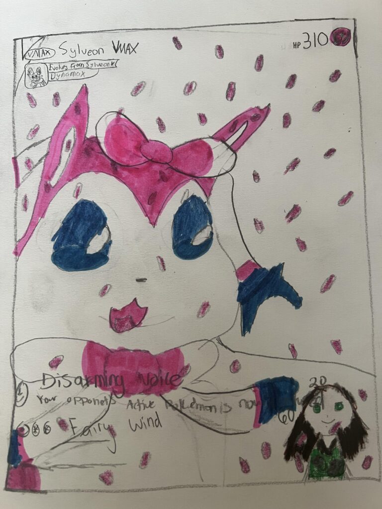 Help! My daughter swears she’s seen this card before, but we can’t find it. Any ideas?