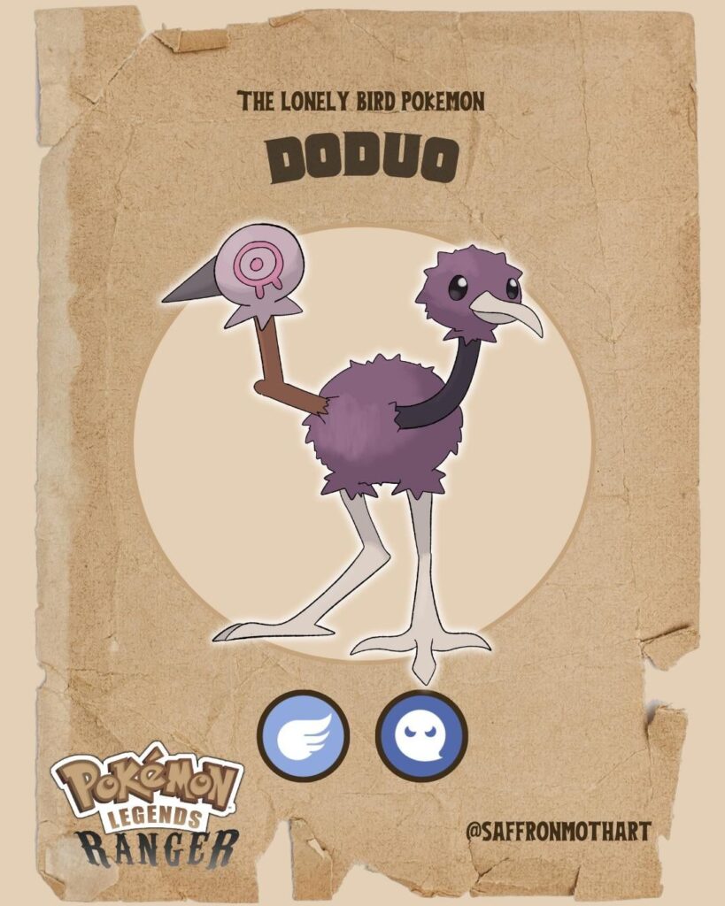 Doduo in the westril region exhibit strange behavior…inviting spirits to haunt their constructed heads