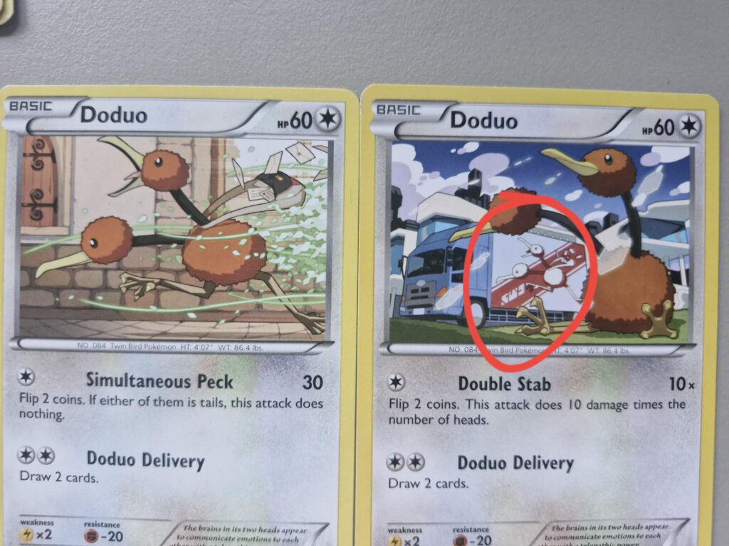 Is this a new discovery ? Doduo 116/162 referencing 115/162
