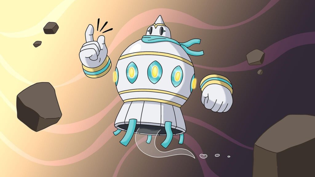 Djinnrachi - A Fusion of Jirachi and Golurk