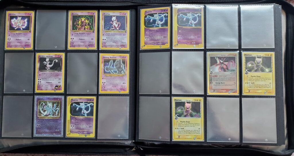 English Mewtwo Collection