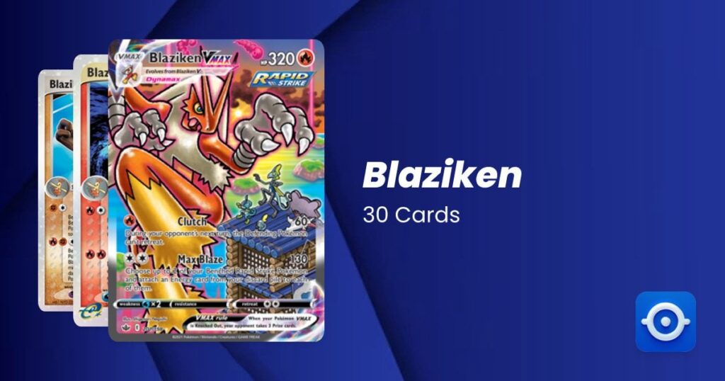 Every English Blaziken Card "Master Set"