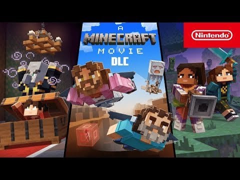 A MINECRAFT MOVIE – DLC Trailer – Nintendo Switch