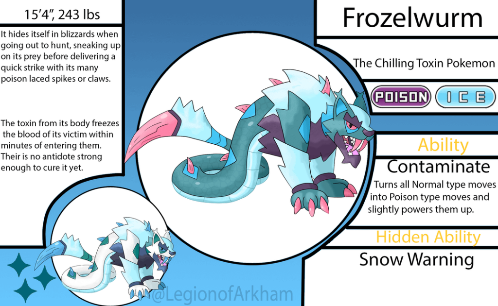 The Apex Trio. Scattered Legendaries From Around The World, Thrown Together In One Area.