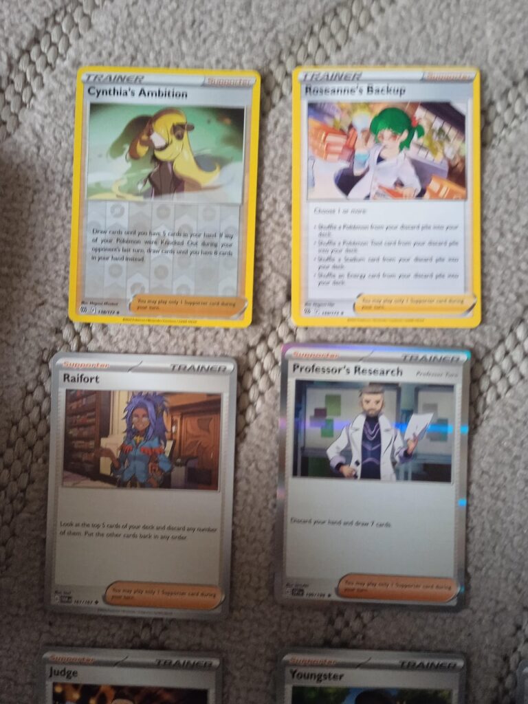 All of my supporter cards! :)