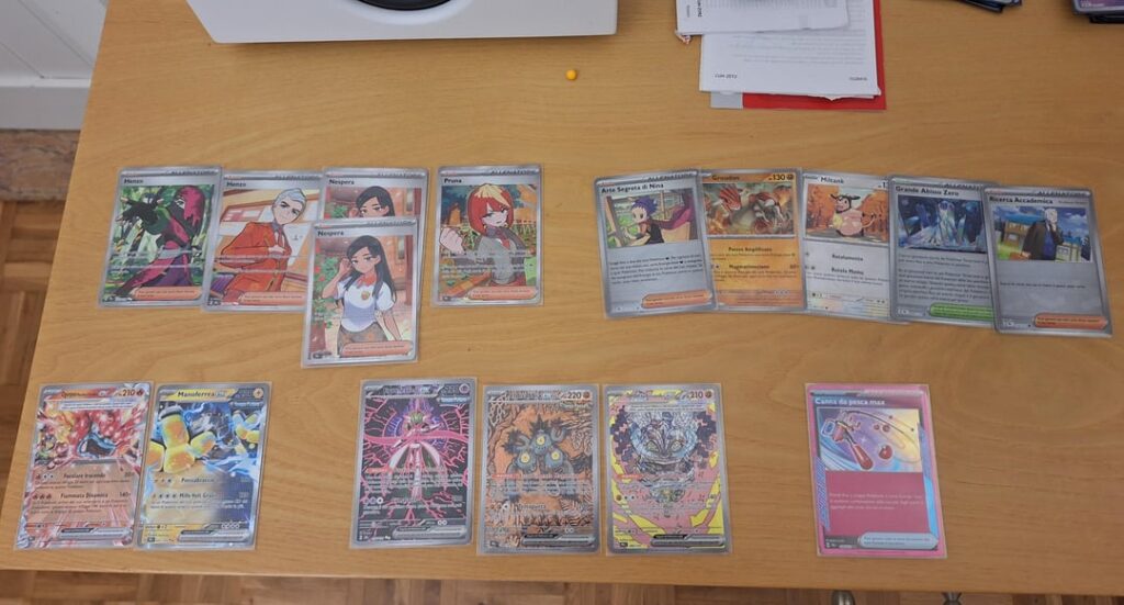 Pulls from 18 packs of Prismatic