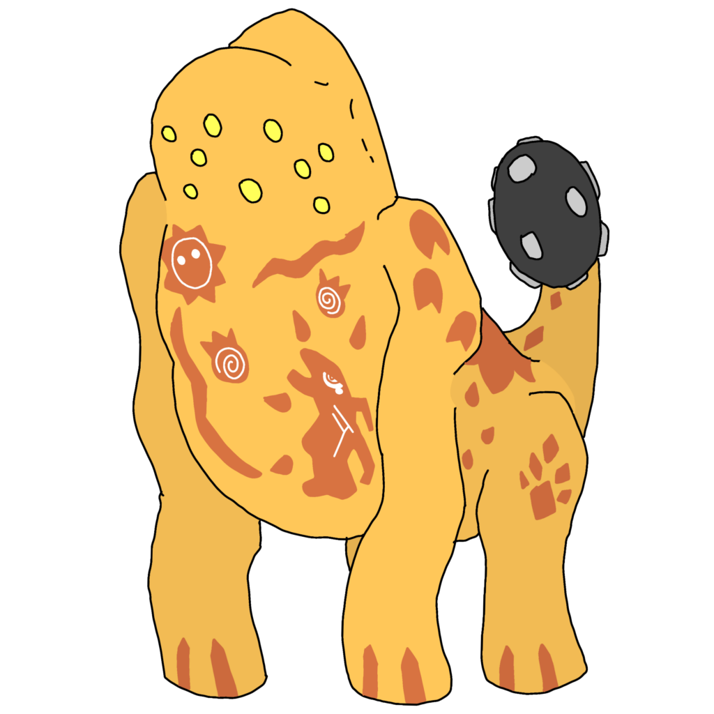 Asleep for generations, this walking behemoth arises to watch over the underground caverns of Tamago... meet the Legendary Registoric, a pure Jurassic Regi based on the Prehistoric Era!