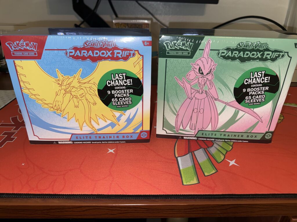 Has anyone seen these stickers on retail ETBS before?