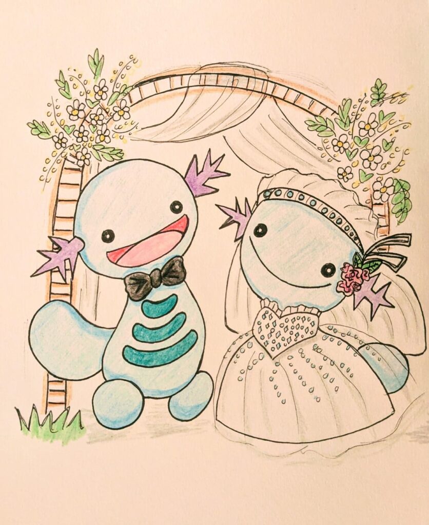 It's a Wooper Wedding