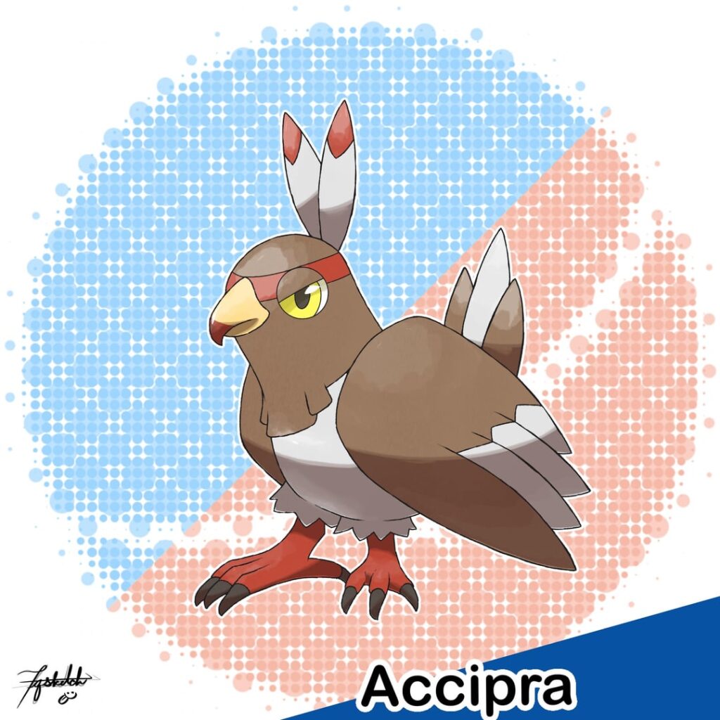 Accipra the Grappling Pokemon