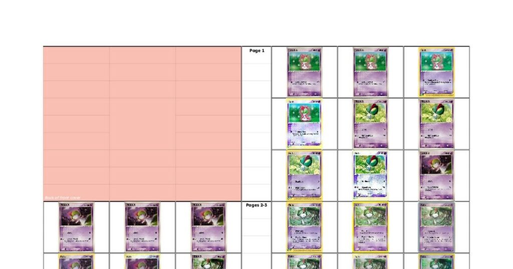 Collecting Ralts (Japanese + English)