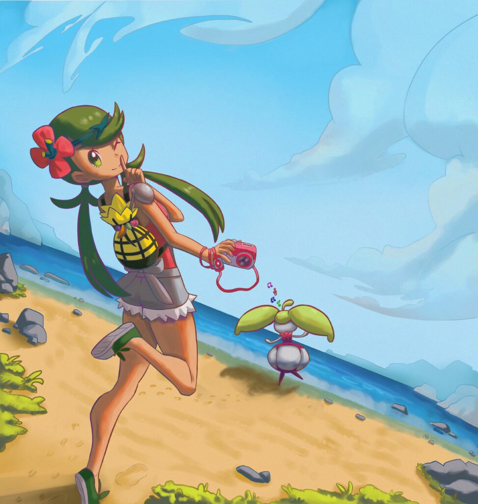 [OC] Mallow from Pokémon Sun and Moon