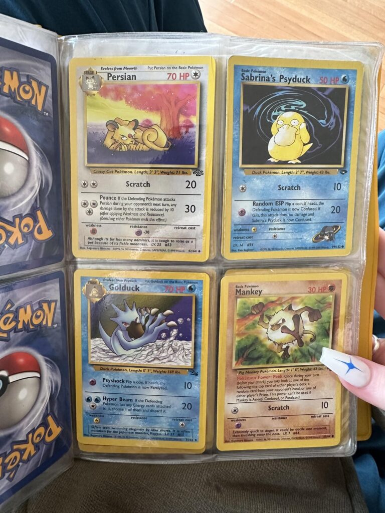 I’m a CNA, and my client just casually pulled out her pokemon collection..