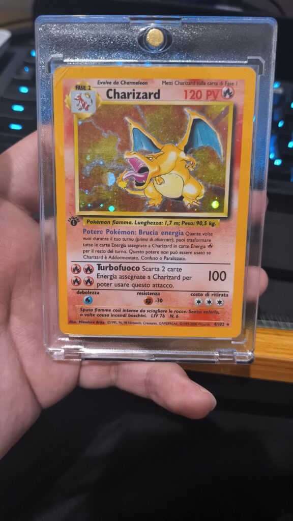 I found a wild charizard!