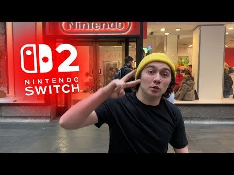 THIS DUDE IS WAITING 2 MONTHS IN LINE FOR THE SWITCH 2 WTF