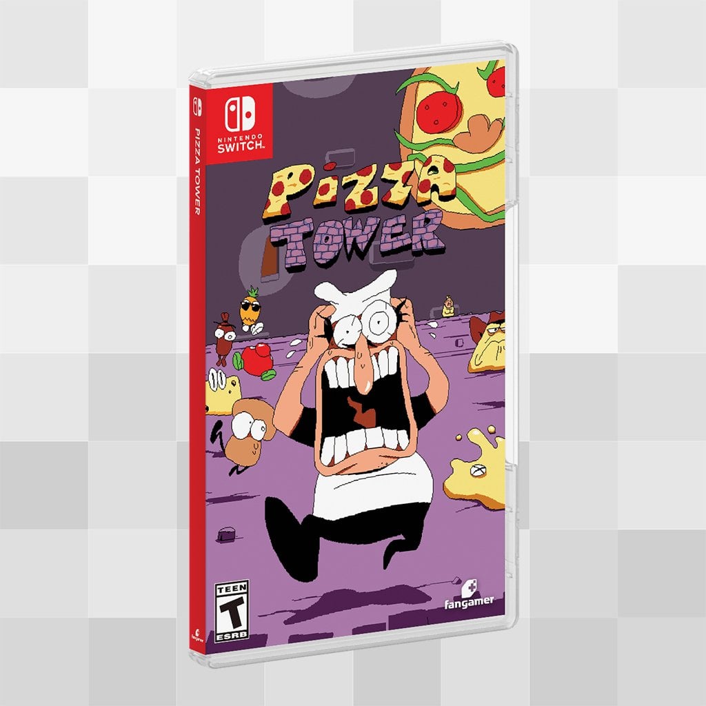 Pizza Tower physical preorders are up now on Fangamer! ($35 USD, CE delayed)