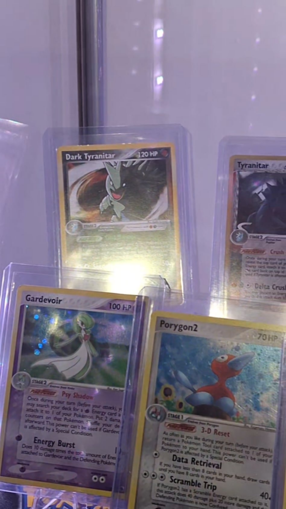 My girlfriend just pulled out her old Pokémon cards!