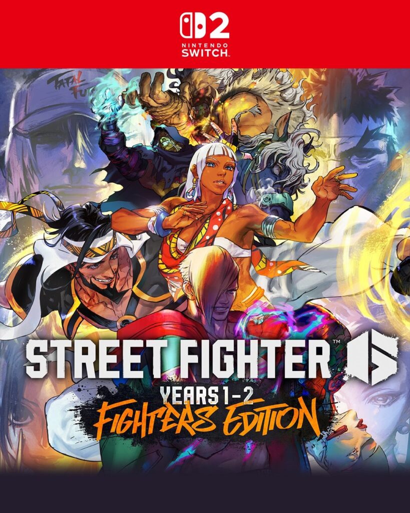 Street Fighter 6 punches its way onto #NintendoSwitch2 as a launch title – with exclusive new modes! You can choose from the Years 1-2 Fighters Edition featuring 26 fighters or the standard edition.