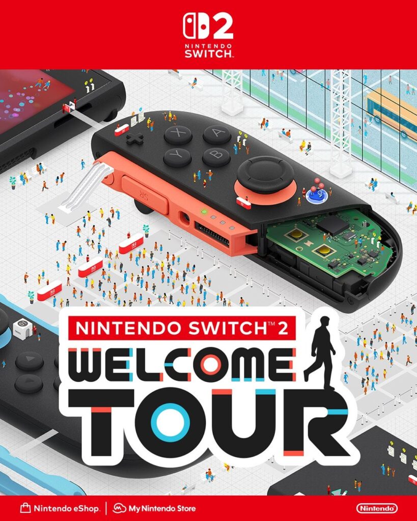 Discover all the secrets inside your new console with #NintendoSwitch2 Welcome Tour, a paid downloadable launch title for Nintendo Switch 2.