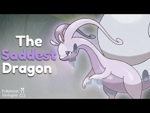 Goodra is my favorite Dragon-type and easily the most underrated 🐉💜