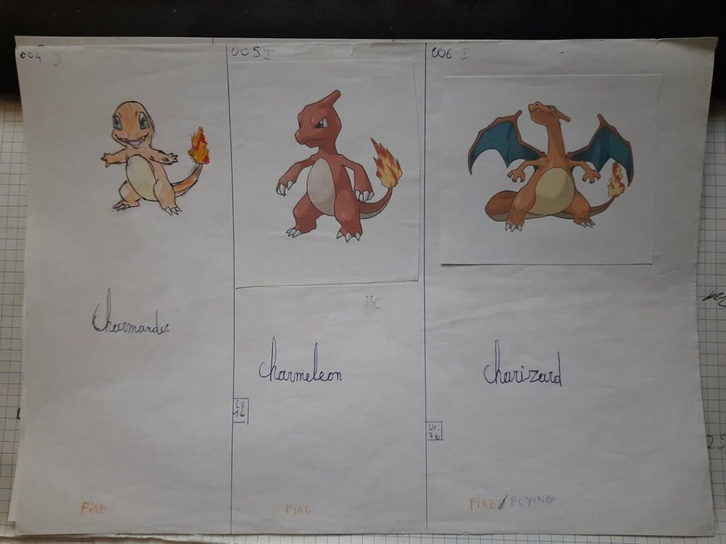 My Pokémon Kanto re-drawings (1/2)