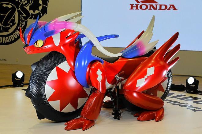Honda reveals motorbike based on ‘legendary’ Pokemon. Part of why I Love Honda so much.