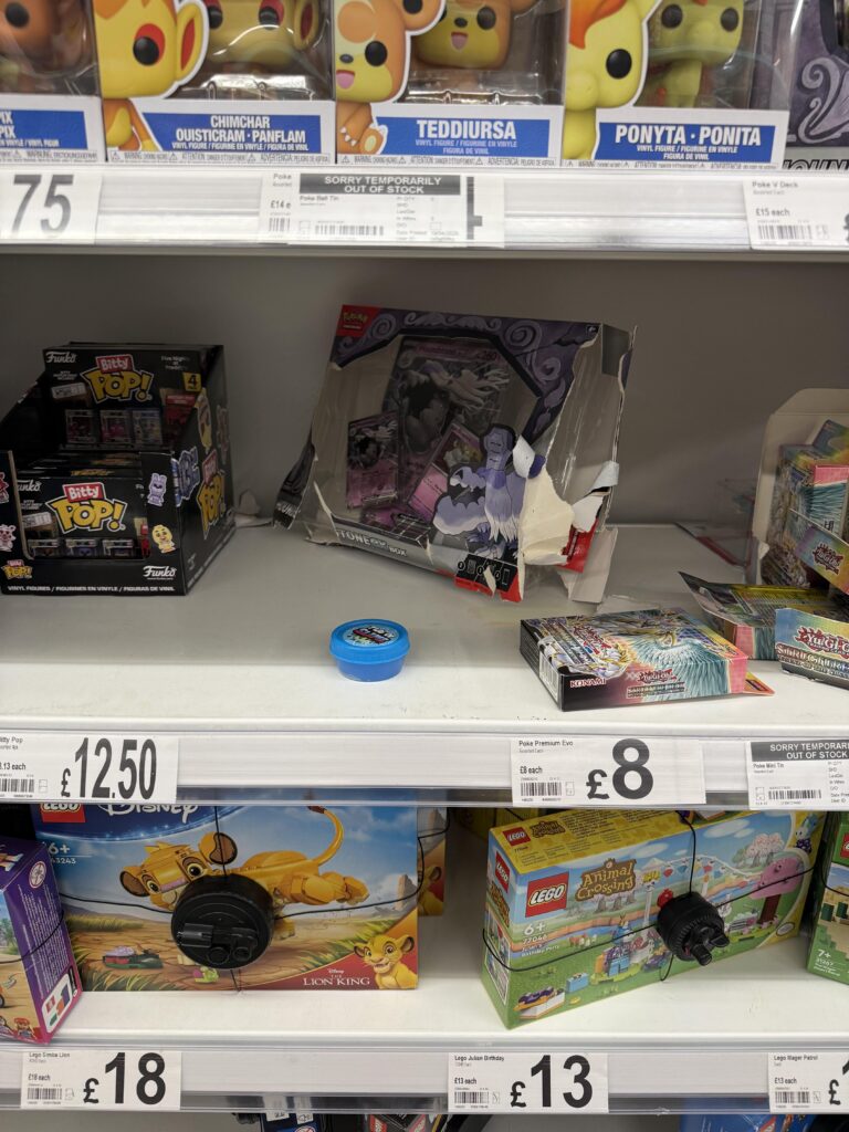 People are losing it, the ASDA crime scene