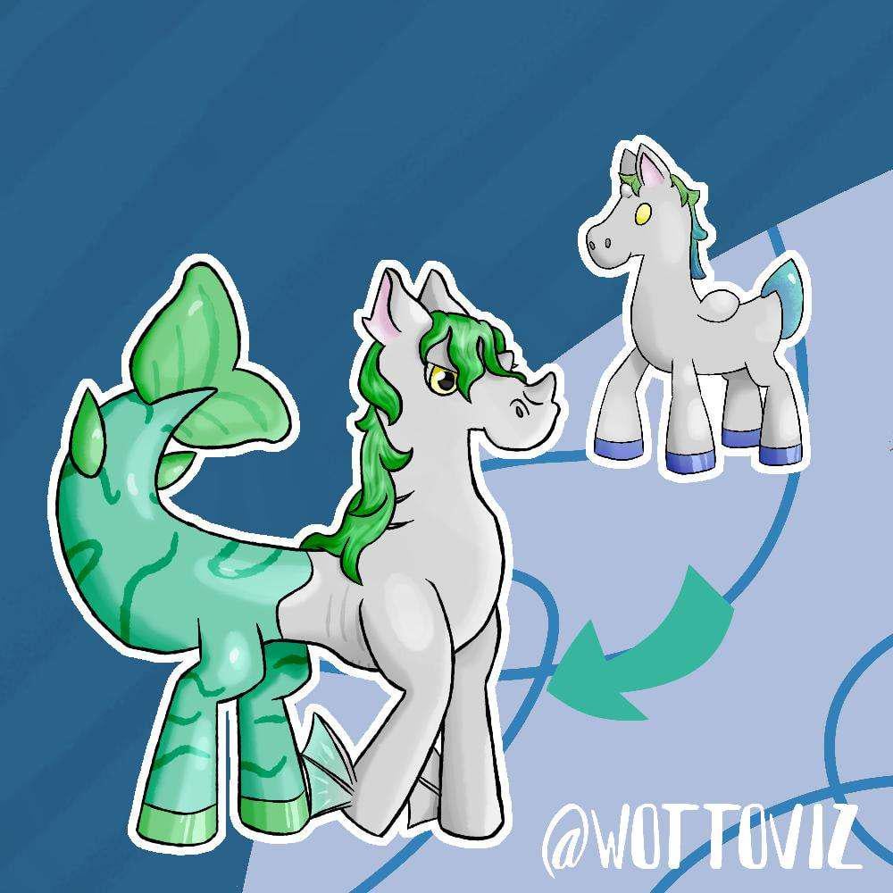Your Protohorse has evolved into Swimmpus!