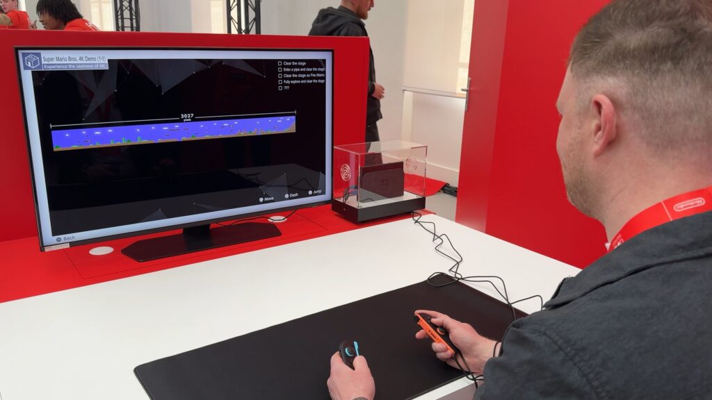 [VGC] Nintendo Switch 2: Welcome Tour includes ‘Guess the Frame Rate’ and Mario Bros 4K