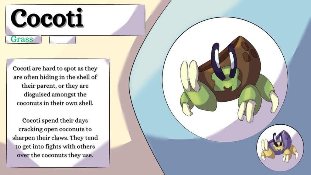 The grass starter for the Serepta region