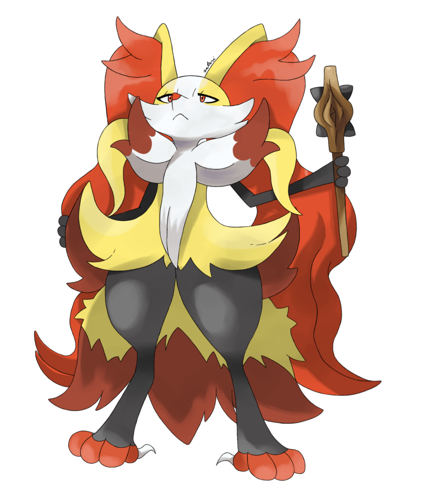 Alternate Final Evolution to Fennekin! (by yours truly ;3)